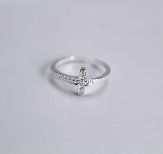 CROSS (Mid Finger) or (Kids) Ring
