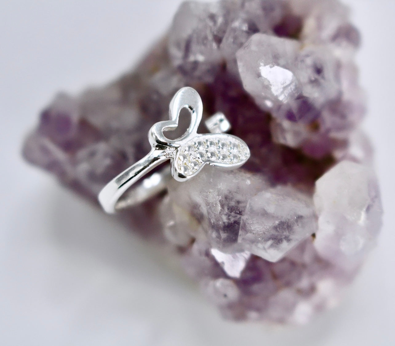 BUTTERFLY (Mid Finger) or (Kids) Ring