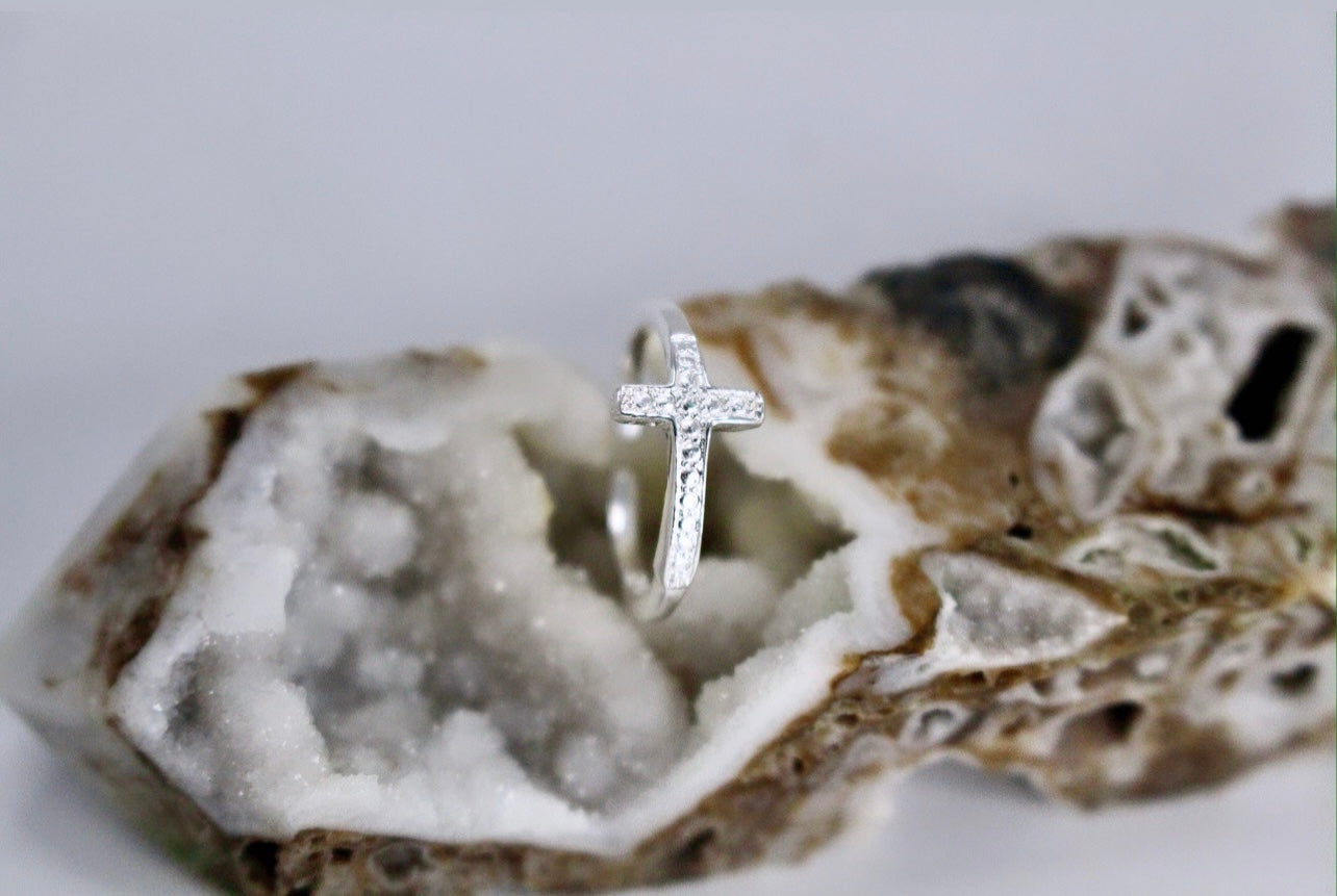 CROSS (Mid Finger) or (Kids) Ring