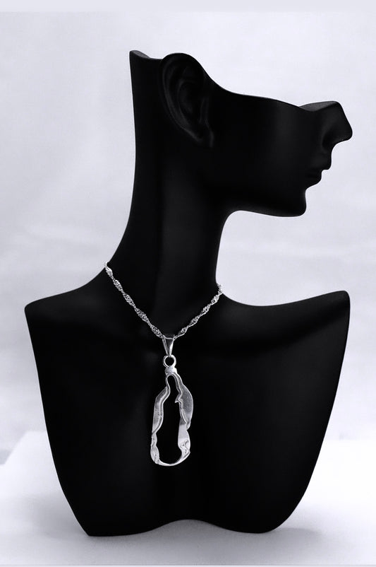 VIRGIN MARY SILHOUETTE Pendant