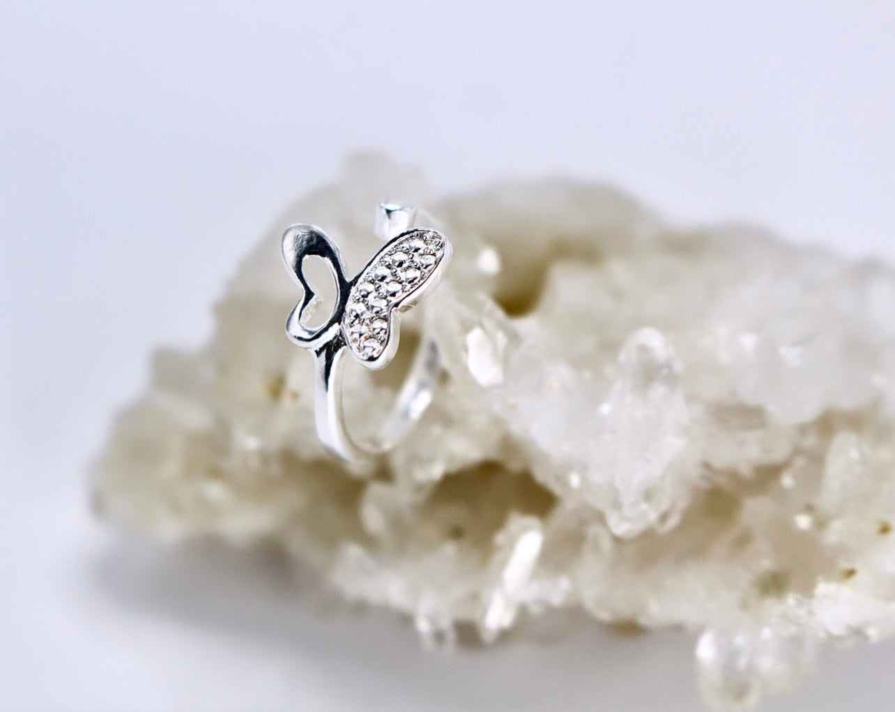 BUTTERFLY (Mid Finger) or (Kids) Ring