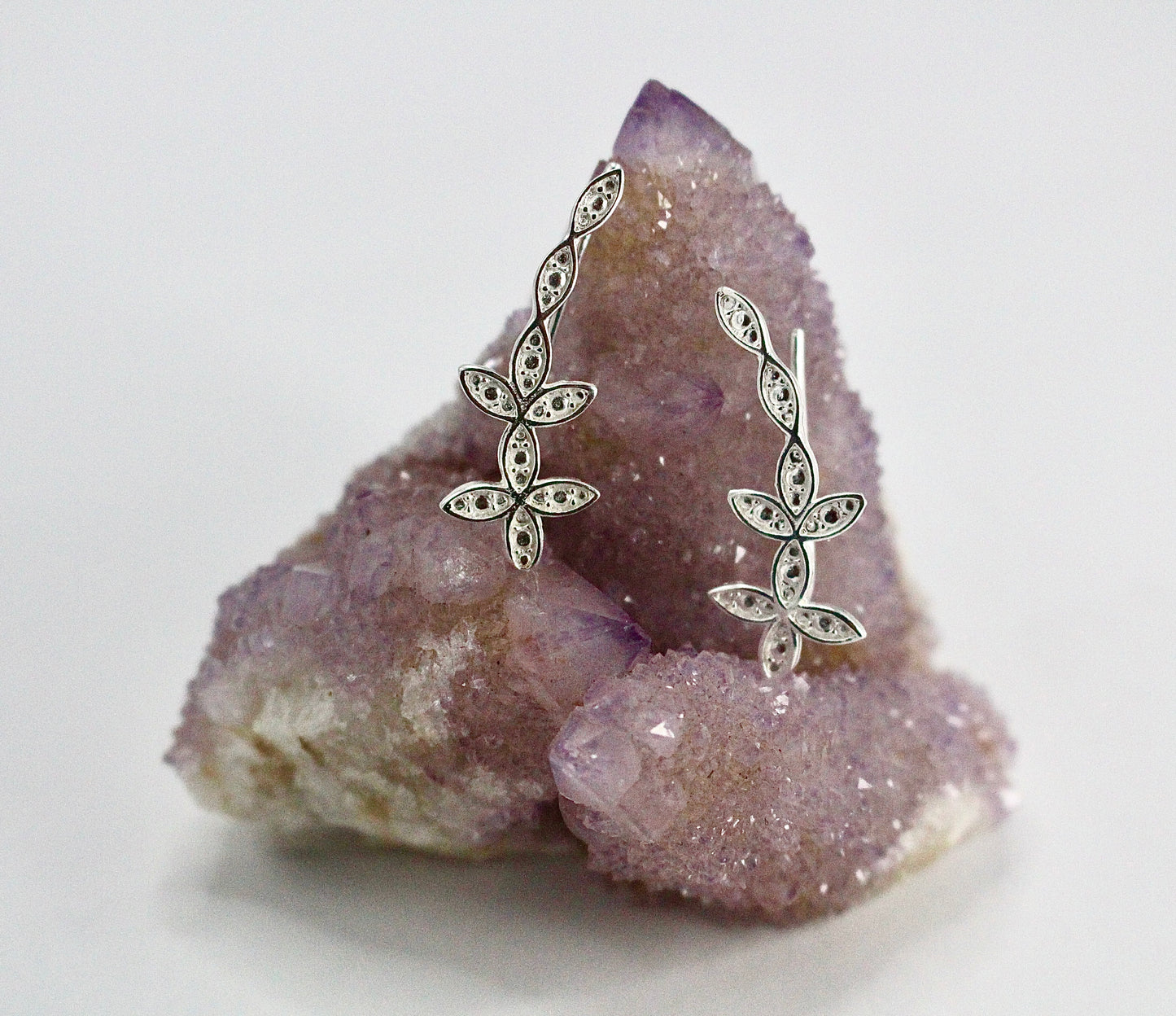Climber (FLOWER) Earrings