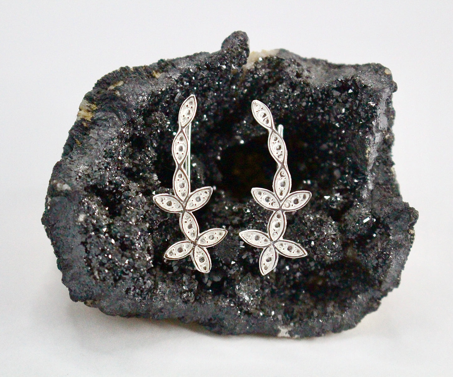 Climber (FLOWER) Earrings