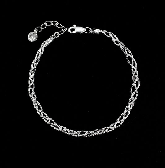 BRADED PERIOD AND COMMA Bracelet