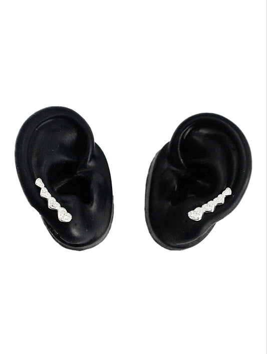 Climber (HEARTS) Earrings