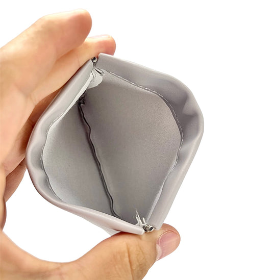 LIGHT GRAY JEWELRY TRAVEL BAG