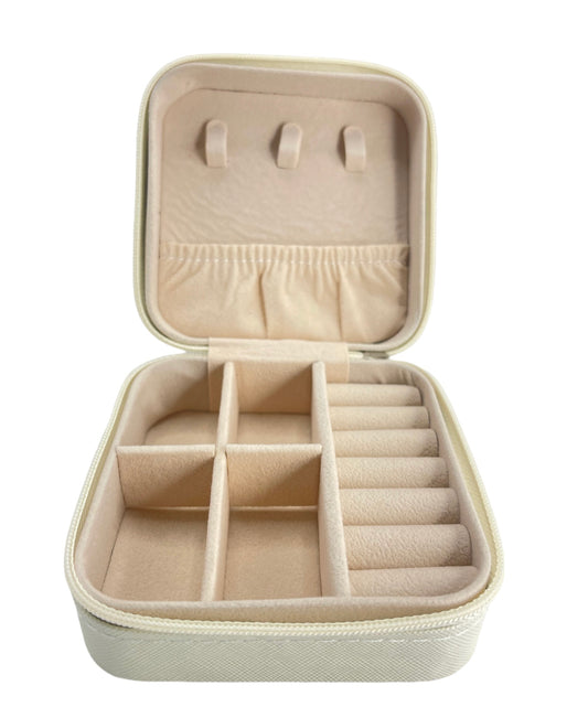 BEIGE JEWELRY BOX