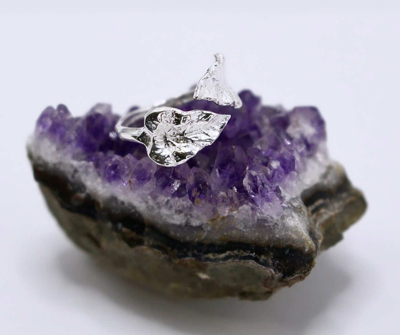 DOUBLE LEAF (MID FINGER) or (KIDS) Ring