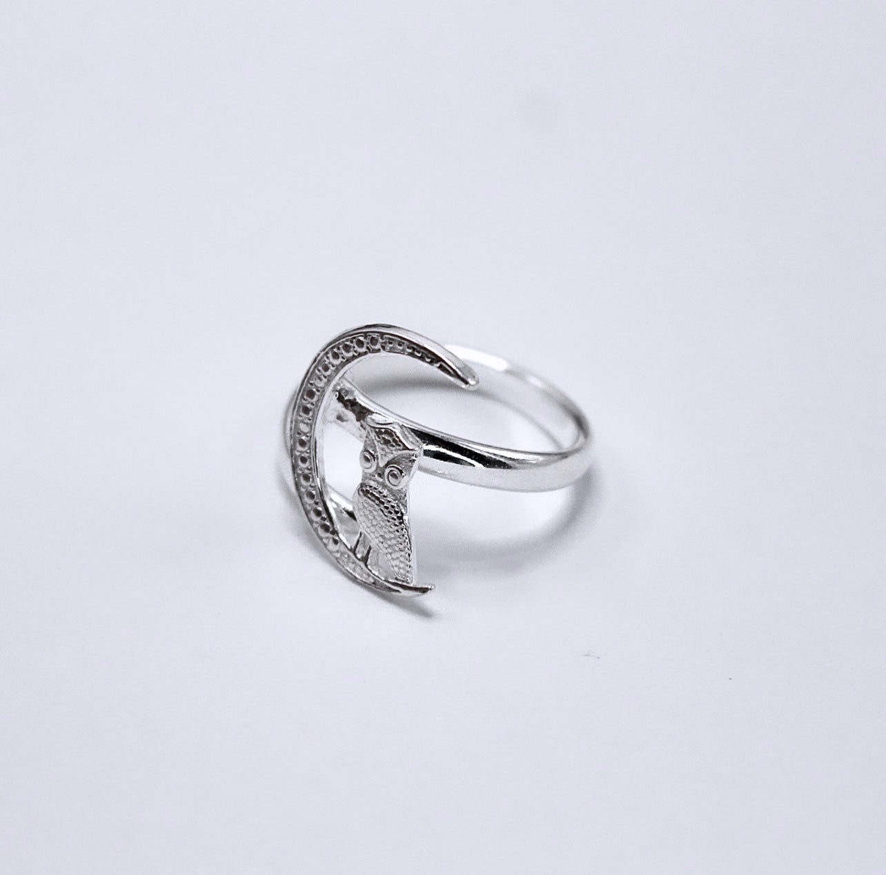 OWL ON MOON Ring