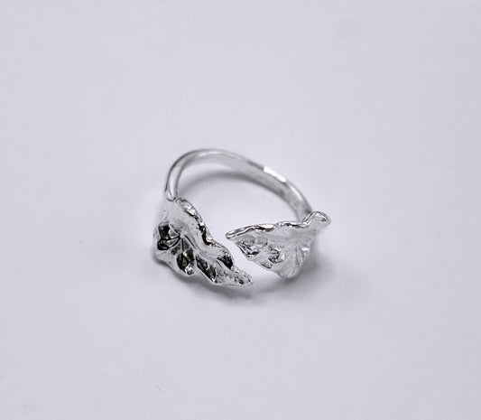 DOUBLE LEAF (MID FINGER) or (KIDS) Ring