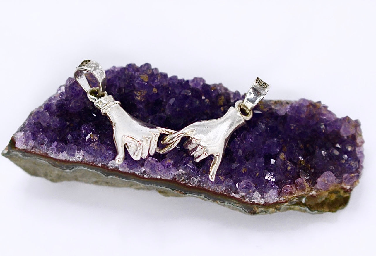 PINKY PROMISE Pendants (Comes with 2 pendants)