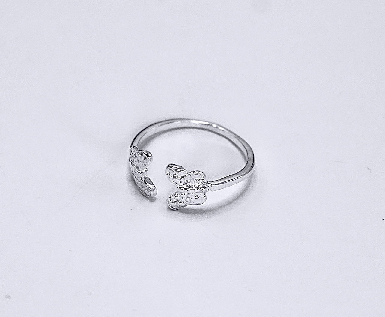 TWO BUTTERFLIES Ring