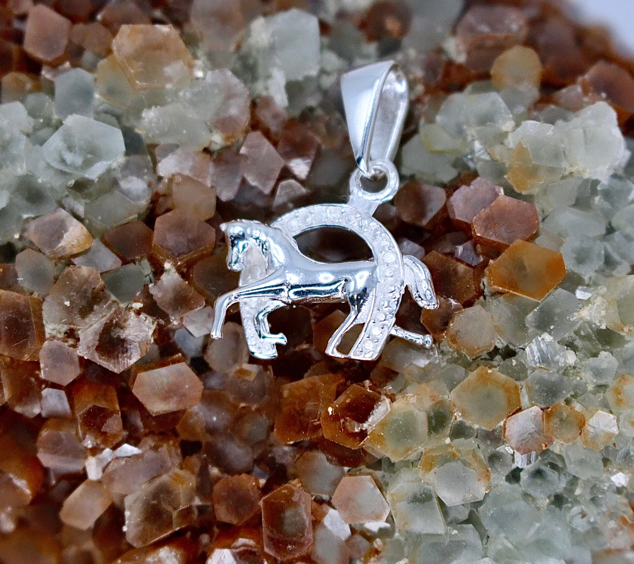 HORSE & HORSESHOE Pendant