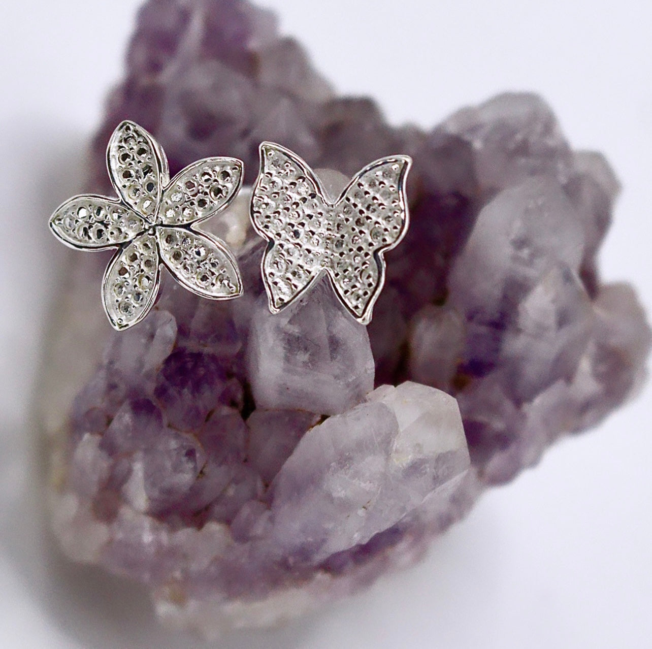 FLOWER & BUTTERFLY Ring