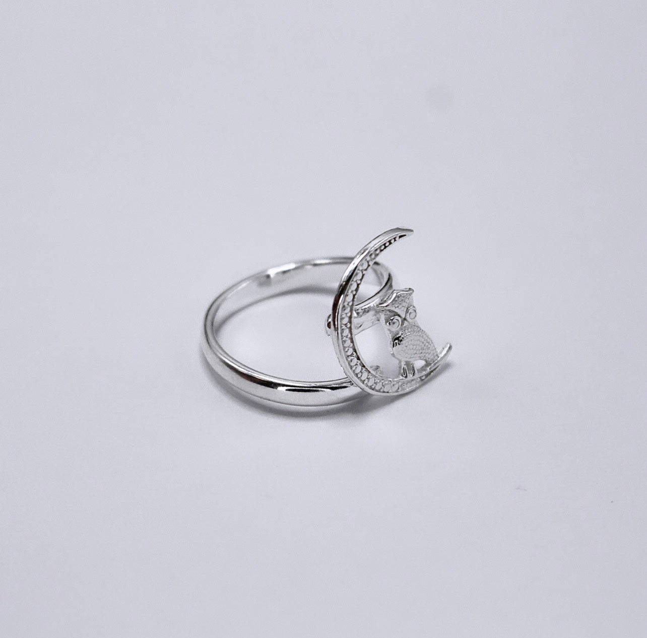 OWL ON MOON Ring