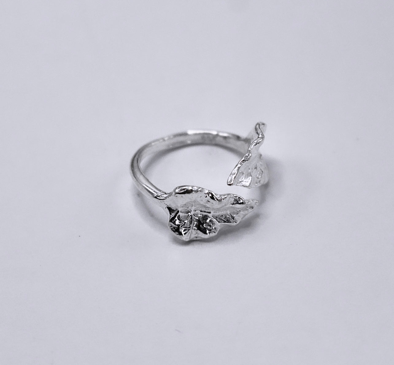 DOUBLE LEAF (MID FINGER) or (KIDS) Ring