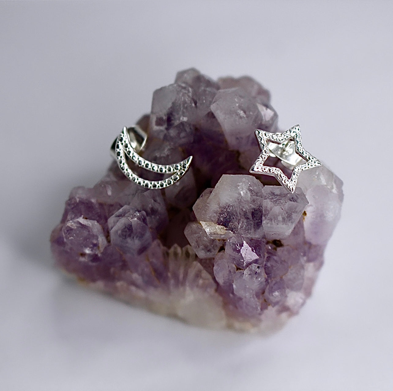 MOON & STAR Earrings