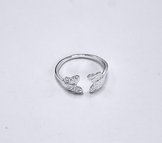 TWO BUTTERFLIES Ring