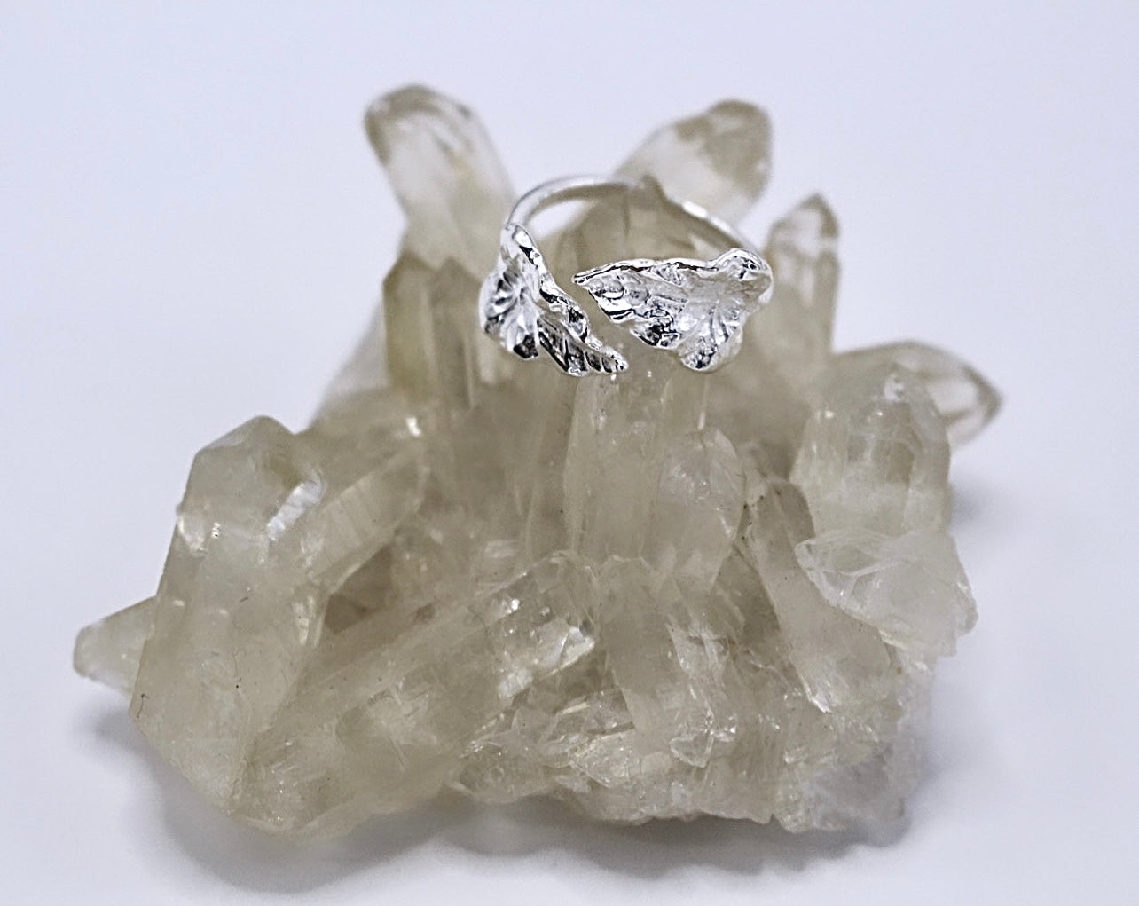 DOUBLE LEAF (MID FINGER) or (KIDS) Ring