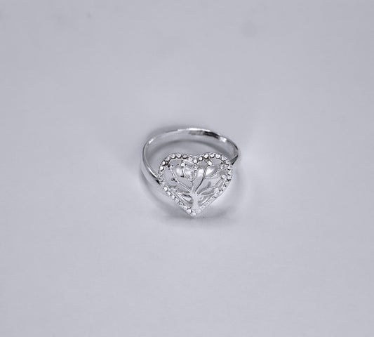 TREE OF LIFE IN HEART Ring