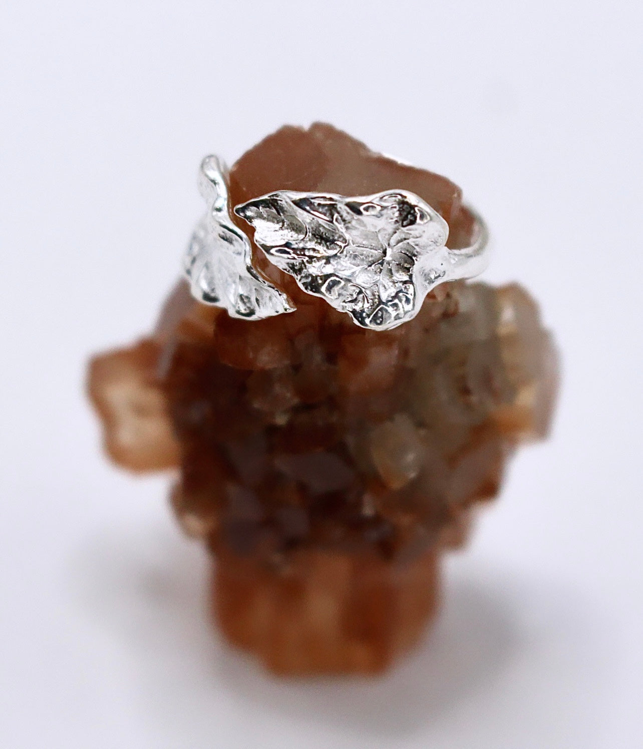 DOUBLE LEAF (MID FINGER) or (KIDS) Ring