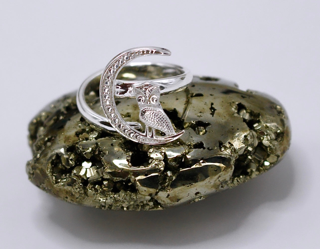 OWL ON MOON Ring