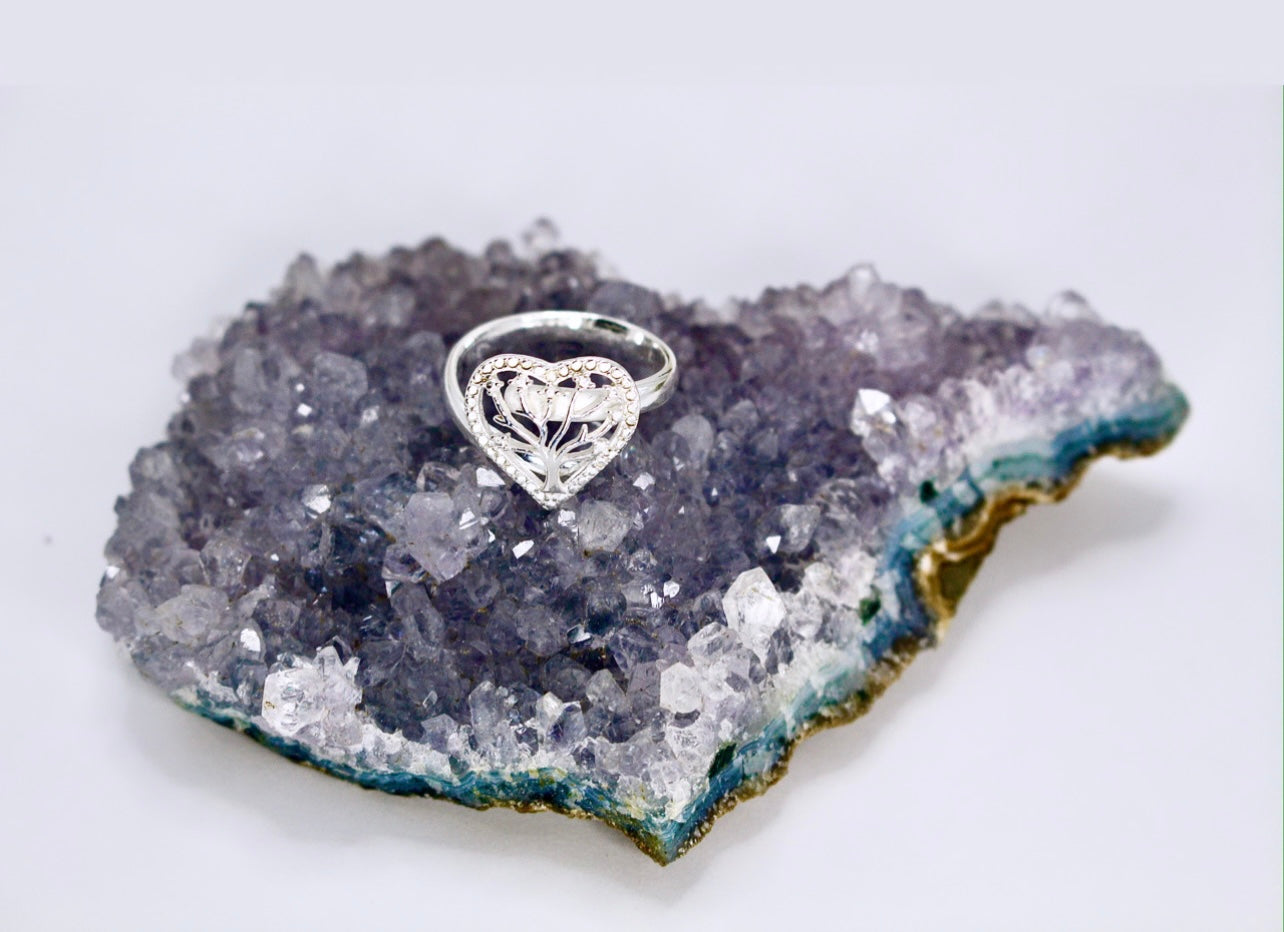 TREE OF LIFE IN HEART Ring
