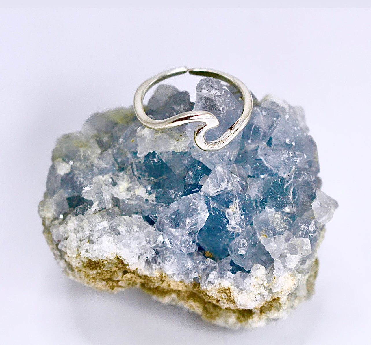 WAVE (MID FINGER) or (KIDS) Ring