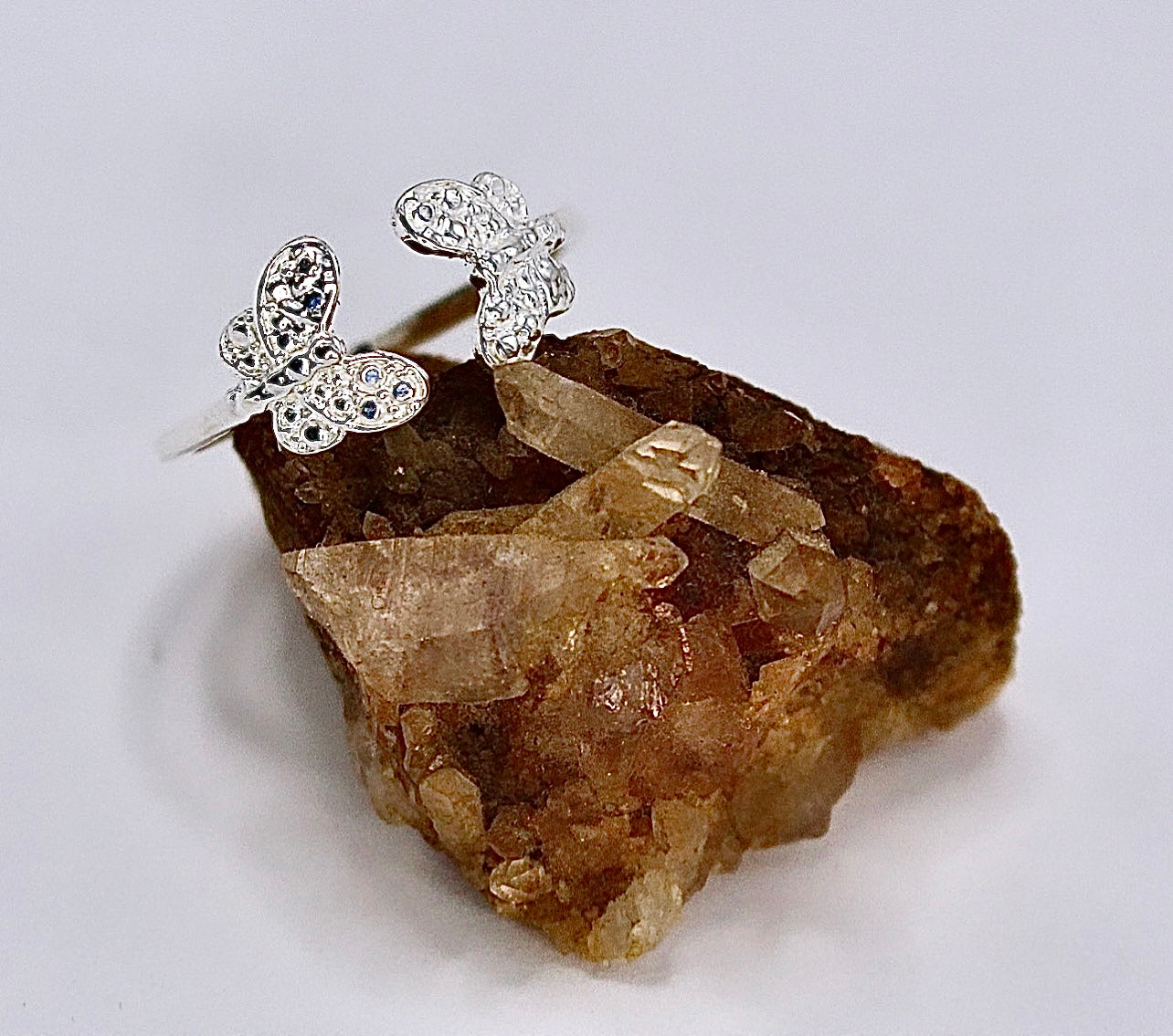 TWO BUTTERFLIES Ring